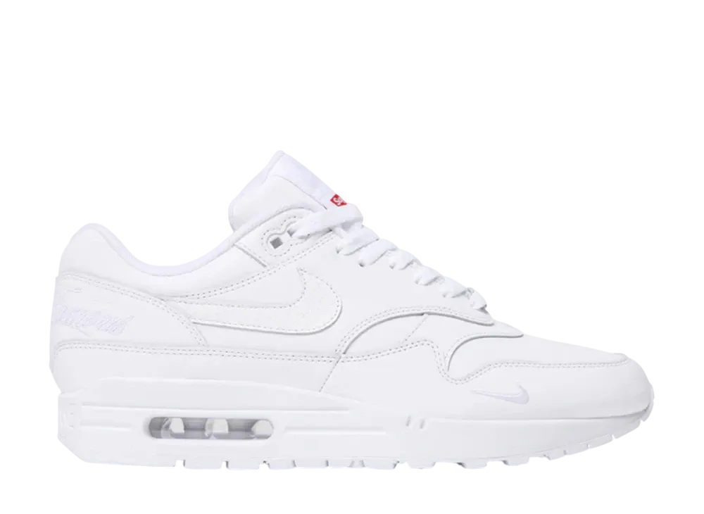 Supreme × Nike Air Max 1 '87 SP "White" (25SS Week4)