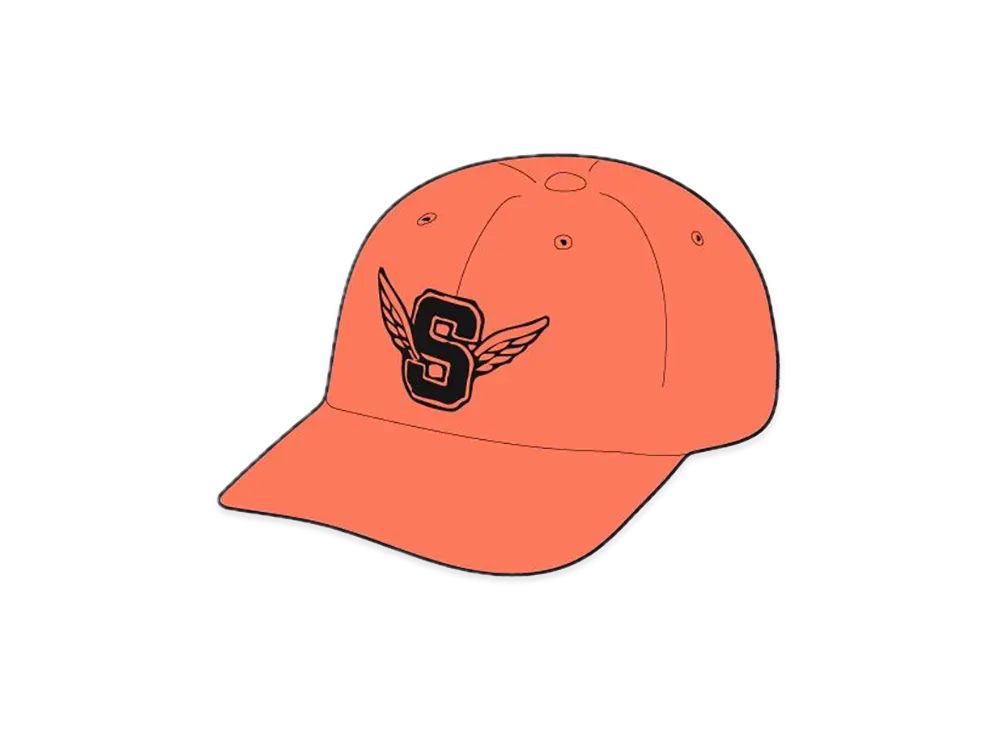 Supreme Wings Logo 6-Panel "Light Orange"