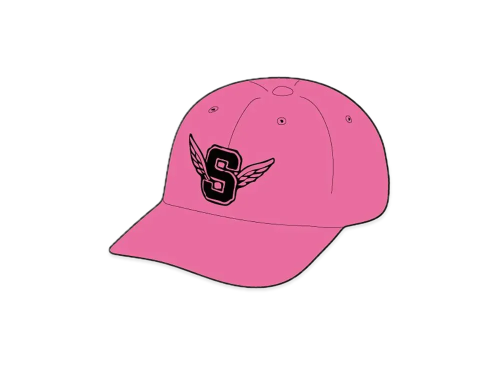 Supreme Wings Logo 6-Panel "Pink"