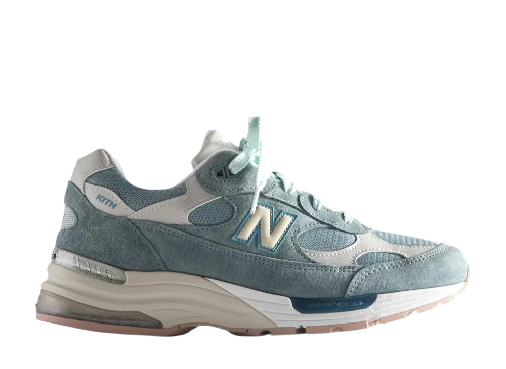 KITH × New Balance 992 "Aegean Blue/Shadow Gray"