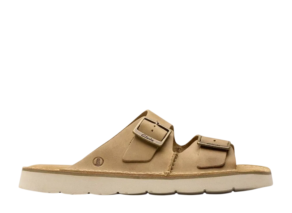 Clarks Solsbury Strap "Dark Sand Leather"