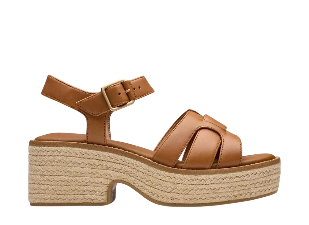 クラークス ウィメンズ コールデールストラップ "タンレザー"