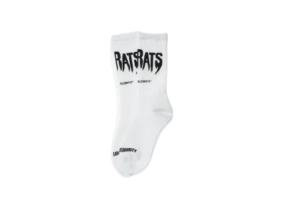 RATS PILE SOCKS "THE RATS""WHITE"
