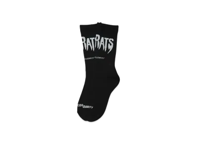RATS PILE SOCKS "THE RATS""BLACK"