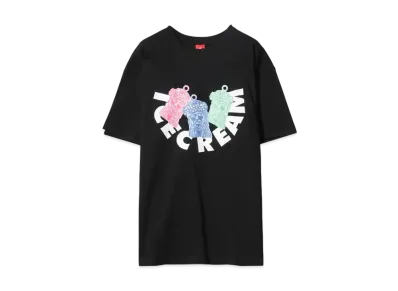 ICECREAM PIECES T-SHIRT"BLACK"