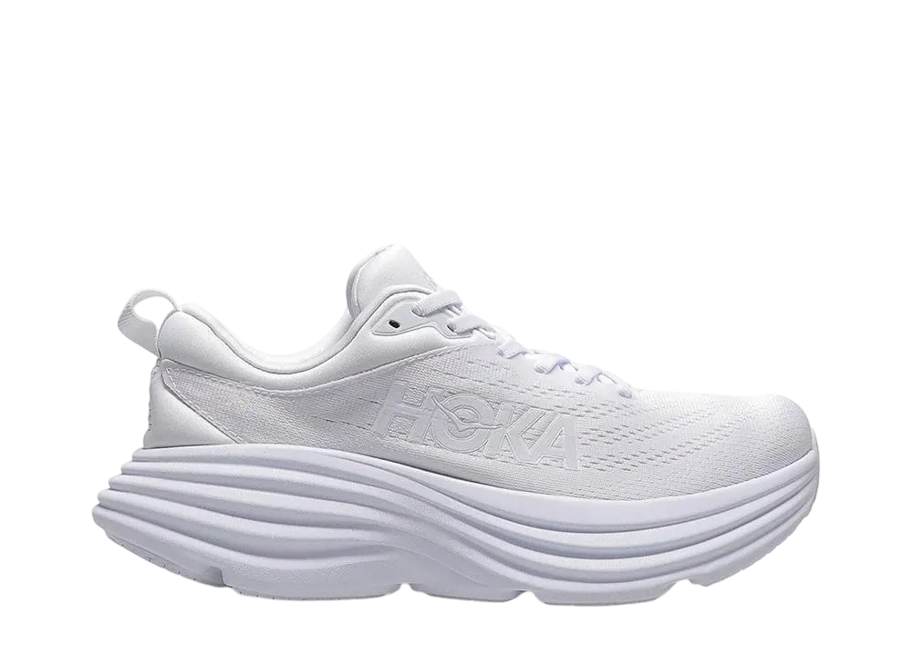 ホカ ウィメンズ ボンダイ8 "ホワイト/ホワイト"