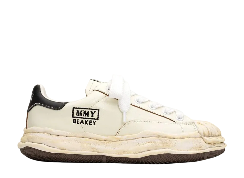Maison MIHARA YASUHIRO BLAKEY OG Sole Wrinkled Leather Low