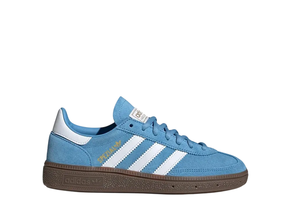 アディダスオリジナルス GS ハンドボール スペツィアル "ライトブルー/クラウドホワイト/ガム" (キッズ)
