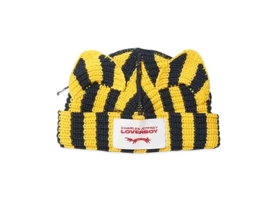 Charles Jeffrey Loverboy CHUNKY EARS BEANIE"YELLOW"