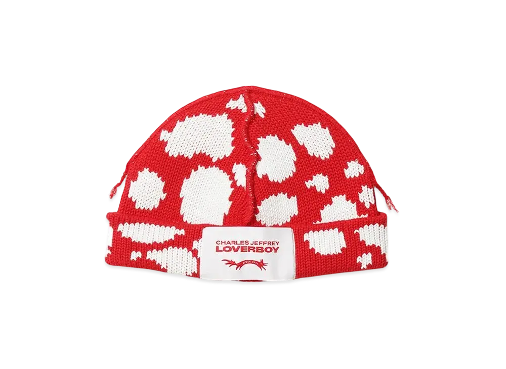 Charles Jeffrey Loverboy LOVERBOY BEANIE"RED"