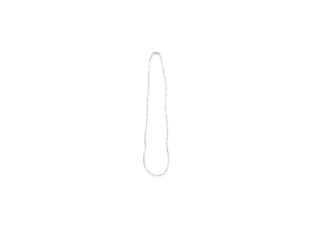 PORTER CLASSIC PLATINUM BEADS NECKLACE 20.5 "PLATINUM"