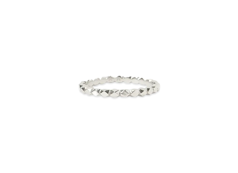 PORTER CLASSIC PLATINUM BEADS RING"PLATINUM"