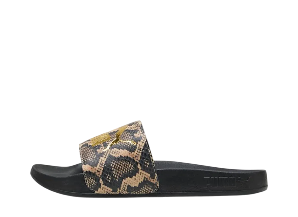 プーマ ウィメンズ リードキャット2.0 スネークチック "プーマブラック/ゴールド"