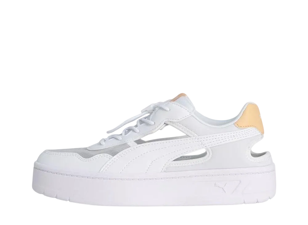 プーマ ウィメンズ コートラリー スカイ ミュール "プーマホワイト/ライトサンド"