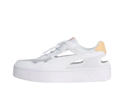 Puma Women's Court Lally Skye Mule "Puma White/Light Sand"