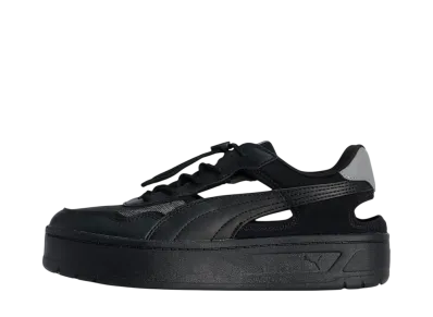 Puma Women's Court Lally Skye Mule "Puma Black/Cast Iron"