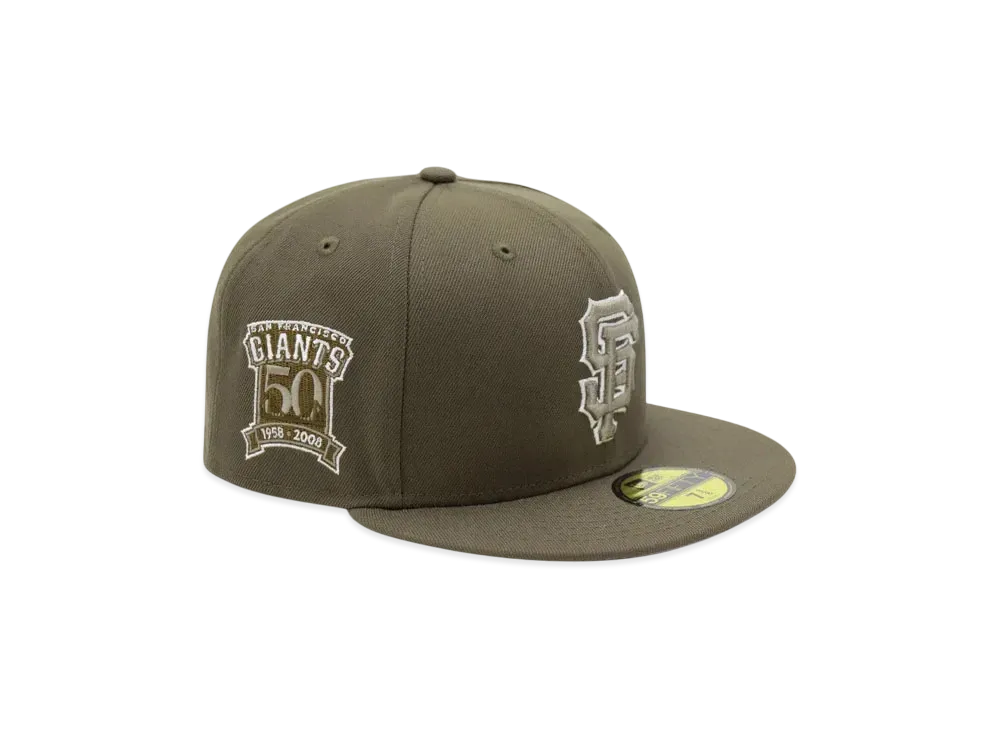 NEW ERA x THE CAP 'Moss Stream' 59Fifty San Francisco Giants "Moss"