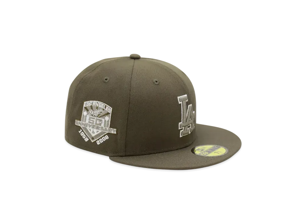 NEW ERA x THE CAP 'Moss Stream' 59Fifty Los Angeles Dodgers "Moss"