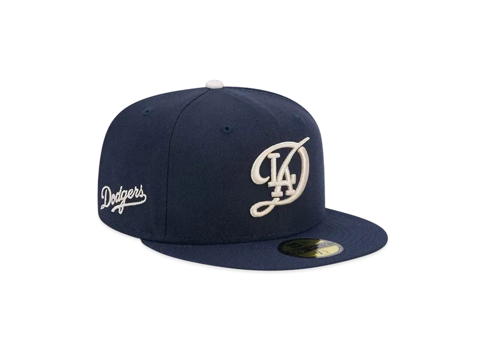 NEW ERA 59Fifty On Field 2025 MLB City Connect Los Angeles Dodgers "Navy"