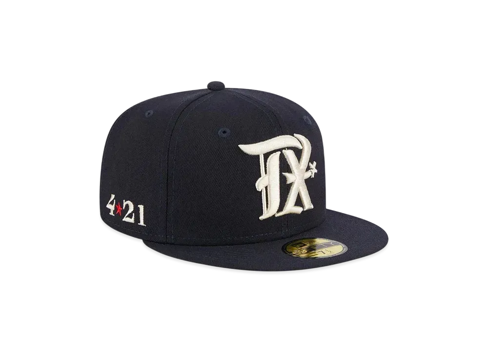 NEW ERA 59Fifty On Field 2025 MLB City Connect Texas Rangers "Navy"