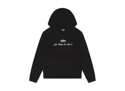 DENIM TEARS Get Rich or DEI Hoodie "Black"