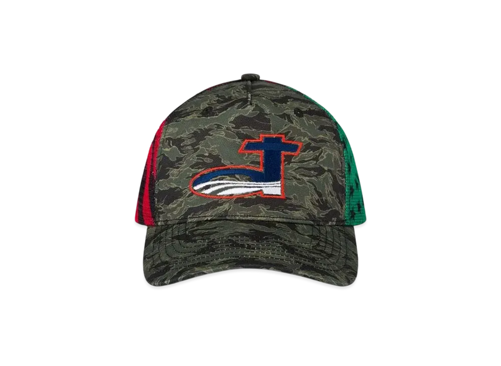 DENIM TEARS Pan African American Gas Station Trucker "Multi"