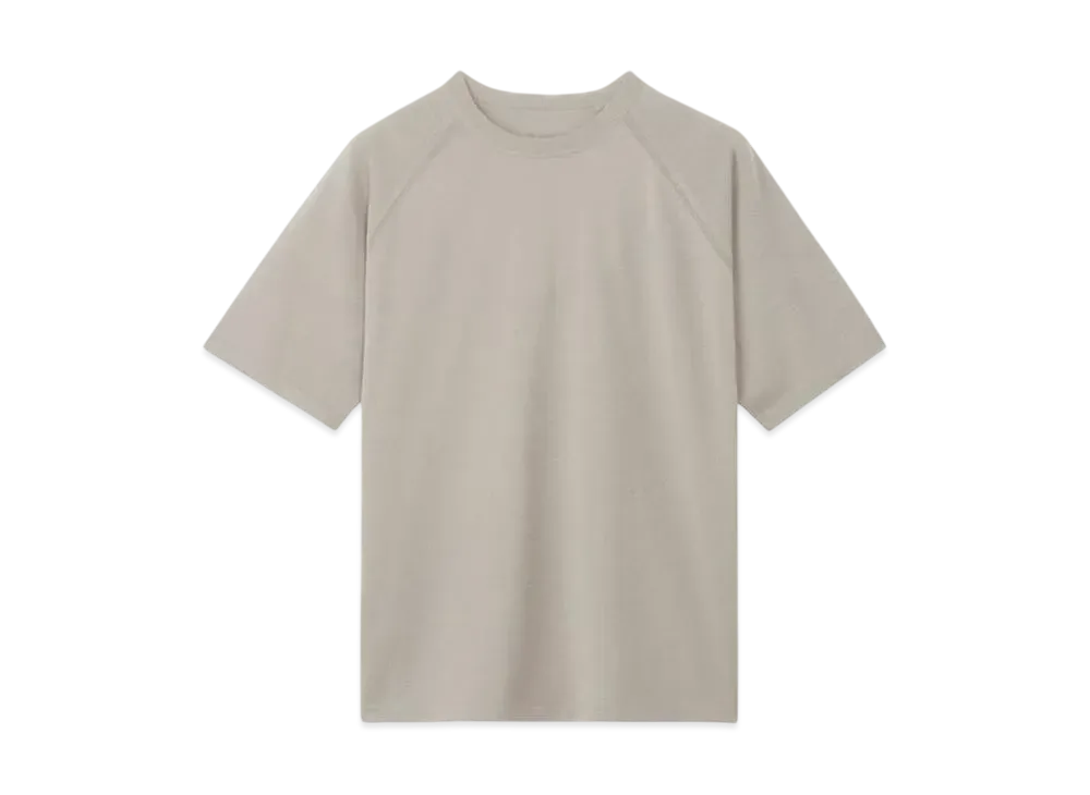 Goldwin Whole Garment Wool Blend Knit T-shirt (Unisex) "Stone Beige"
