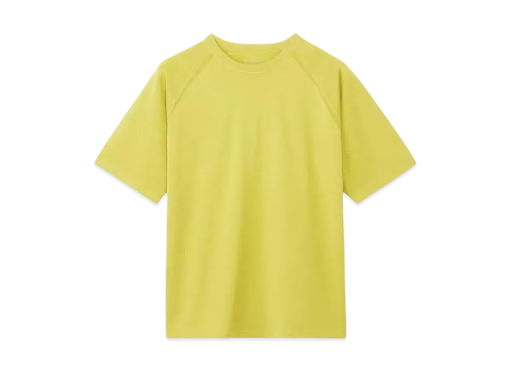 Goldwin Whole Garment Wool Blend Knit T-shirt (Unisex) "Honey Olive"