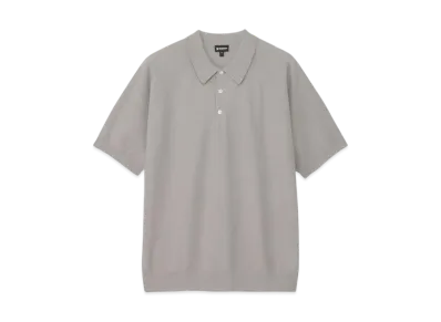 Goldwin Whole Garment Wool Blend Knit Polo Shirt (Unisex) "Stone Beige"