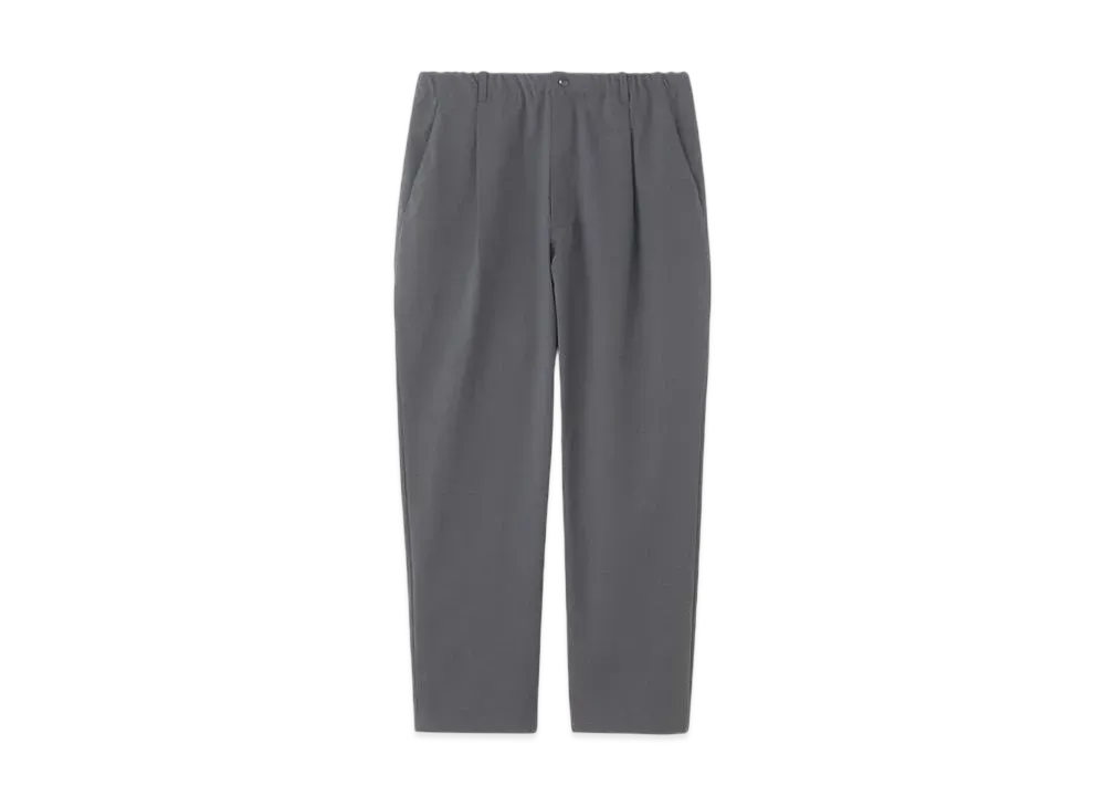 Goldwin One-Tuck Tapered Light Pants (Unisex) "Carbon Gray"