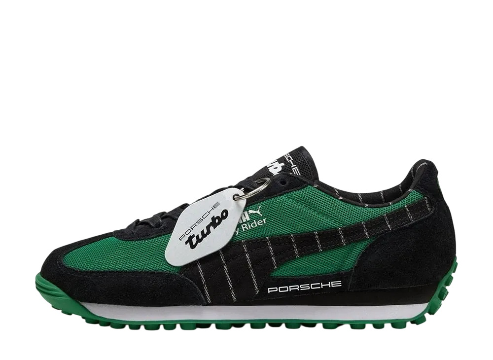 ポルシェレガシー × プーマ イージーライダー "アーカイブグリーン/ プーマブラック"