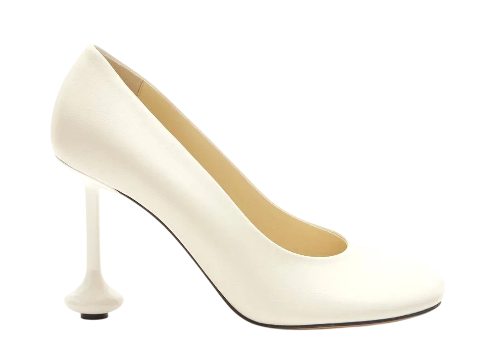 ロエベ ウィメンズ トイ パンプス ゴート "ホワイト"