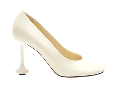 LOEWE Women's Toy pump in goatskin "White"