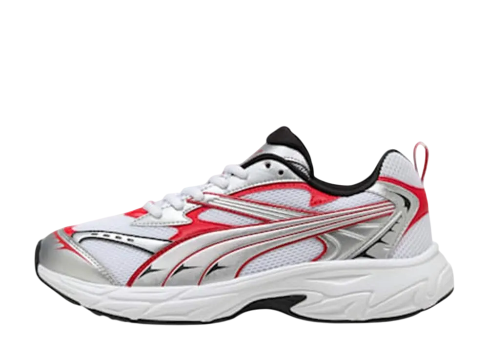 プーマ モーフィック "プーマホワイト/プーマシルバー/プーマレッド"