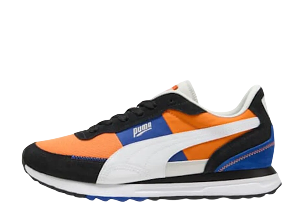 Puma Road Rider Suede "Orange Glo/Puma Black"