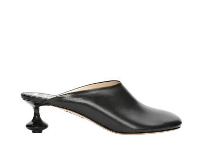 LOEWE Women's Toy mule in goatskin "Black"