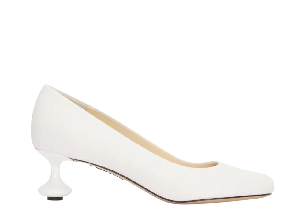 ロエベ ウィメンズ トイ パンプス ゴート "ホワイト"