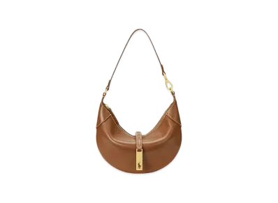 Polo Ralph Lauren Polo ID Calfskin Mini Shoulder Bag "Brown"