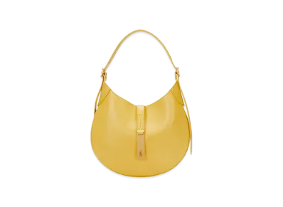Polo Ralph Lauren Polo ID Leather Small Shoulder Bag "Yellow"