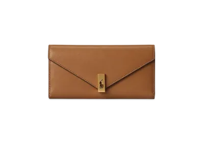 Polo Ralph Lauren Polo ID Leather Wallet "Brown"