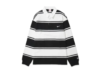 Supreme x Nike Stripe Rugby "Black" HF9641-010