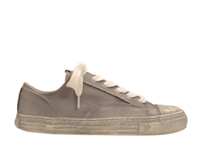 Maison MIHARA YASUHIRO PAST Sole 6 Hole Over-dyed CV Low-top Sneaker "Light Gray"