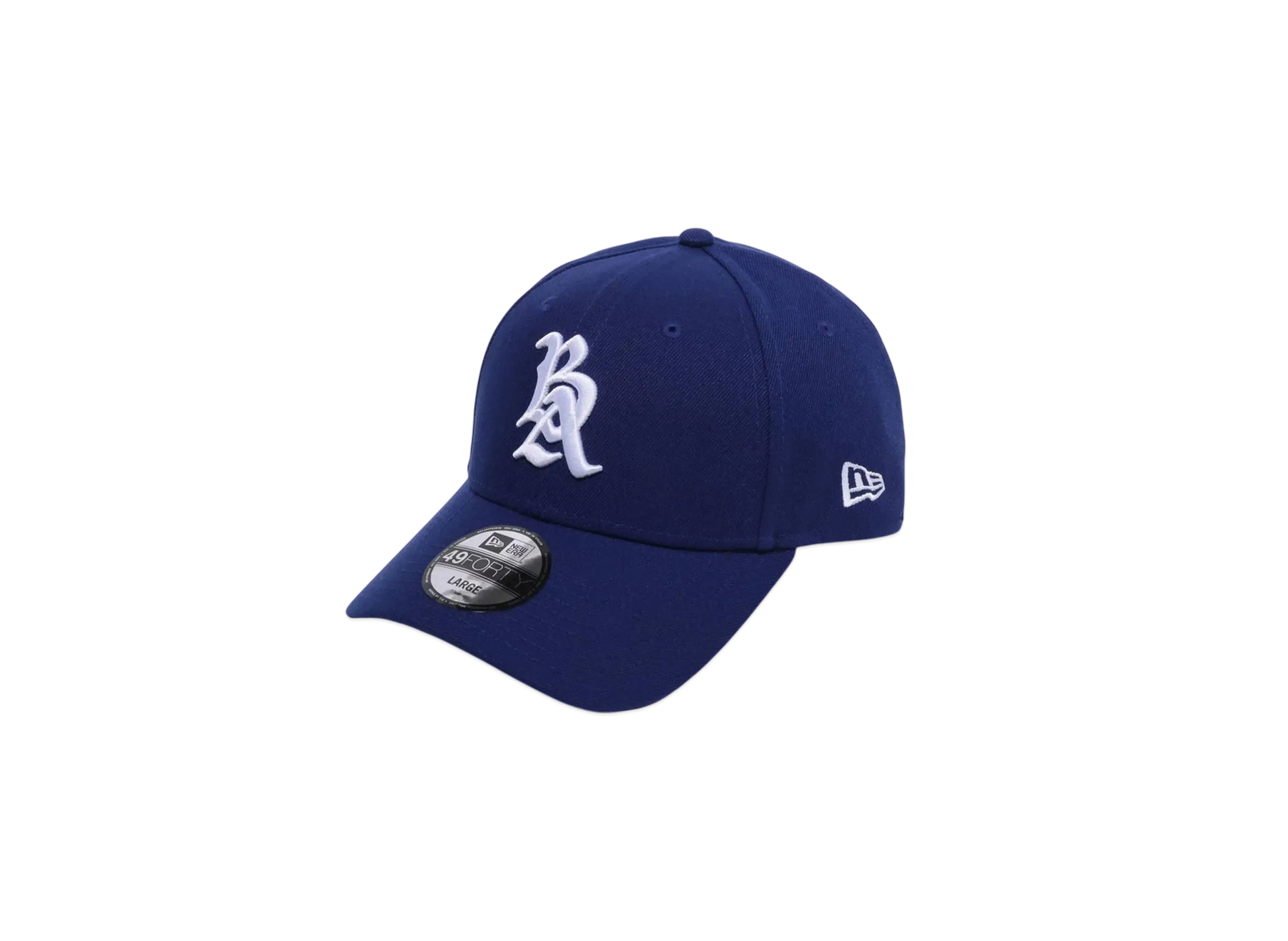 A BATHING APE Baseball Logo New Era 49Forty Cap "Navy"