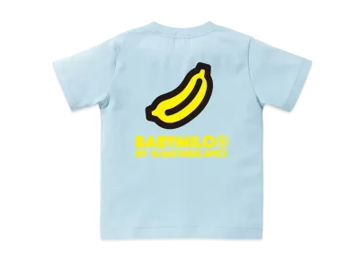 A BATHING APE Back Banana One Point Tee "Sax"
