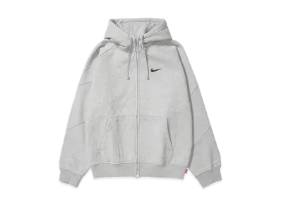 Supreme x Nike Zip Up Hooded Sweatshirt "Heather Grey"