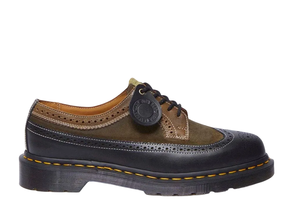 Dr.Martens MIE 3989 Dead Stock Brogue Shoes "Multi Green"
