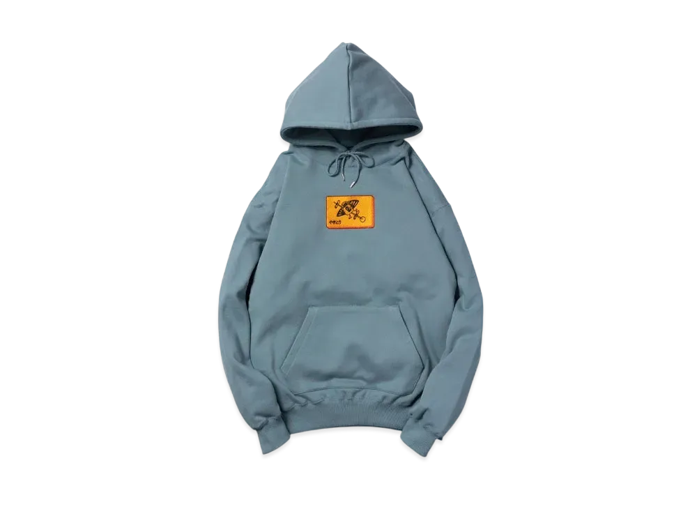 VAULTROOM Yakitori Card Hoodie "Dusty Blue"