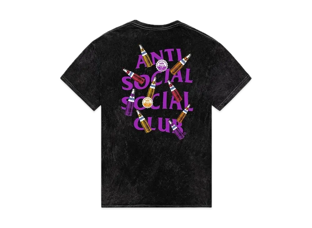ANTI SOCIAL SOCIAL CLUB x FANTA Thirsty Tee "Mineral Black"