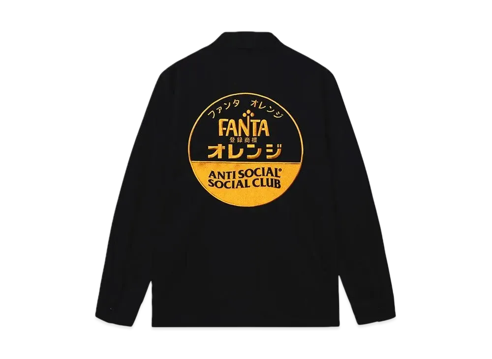 ANTI SOCIAL SOCIAL CLUB x FANTA Nihon Jacket "Black"