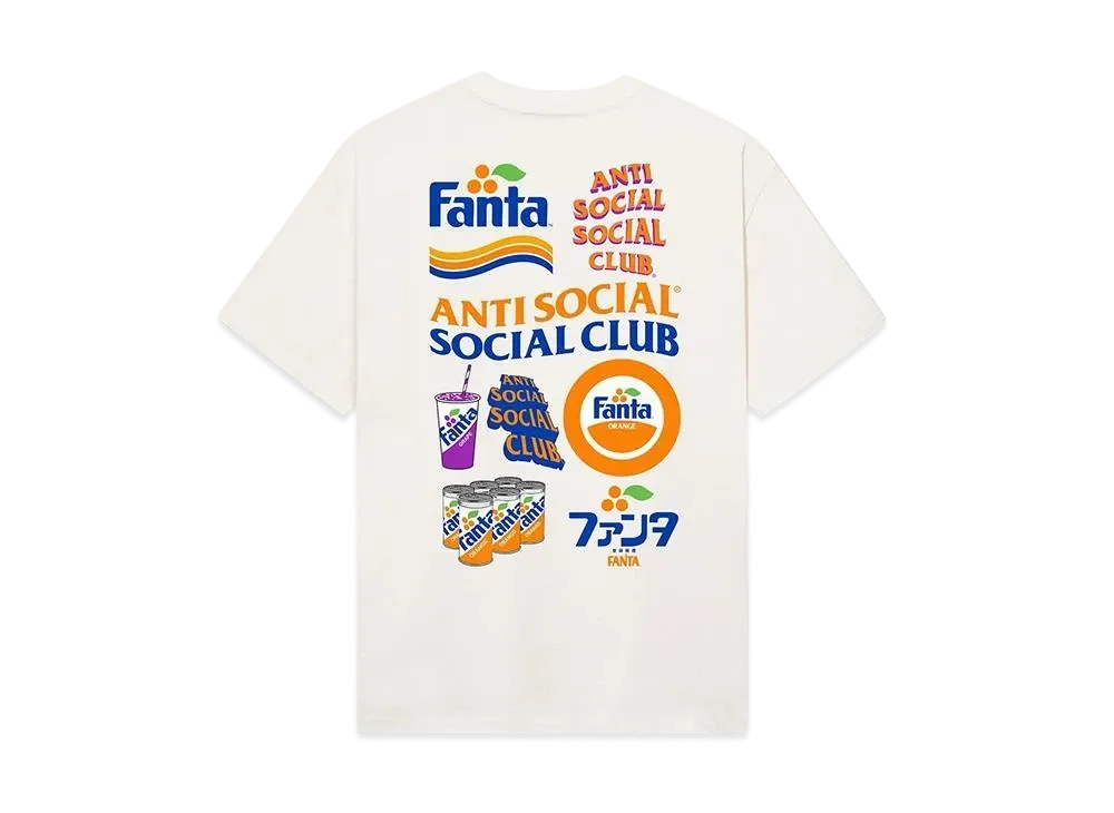 ANTI SOCIAL SOCIAL CLUB x FANTA Pop Tee "Natural"